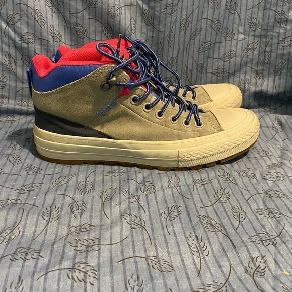 Converse Chuck Taylor All Star Street Boot Hi Mason/Pink men’s 8 women’s 10 - Picture 3 of 7